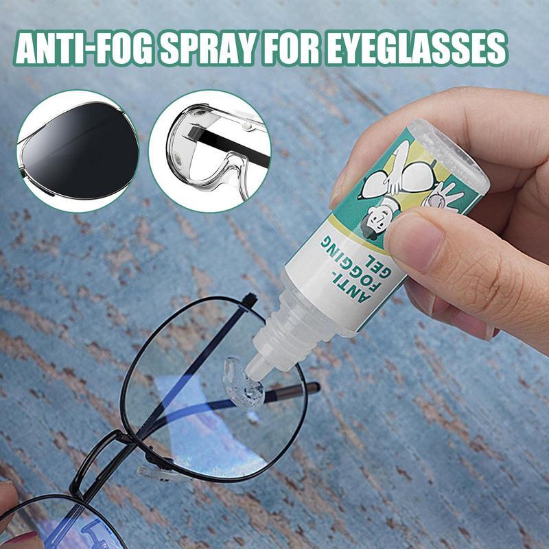 Long Lasting Anti Fog Lens Spray para Óculos, Antifog, Eficaz, Limpador de Vidro Seguro, 15ml