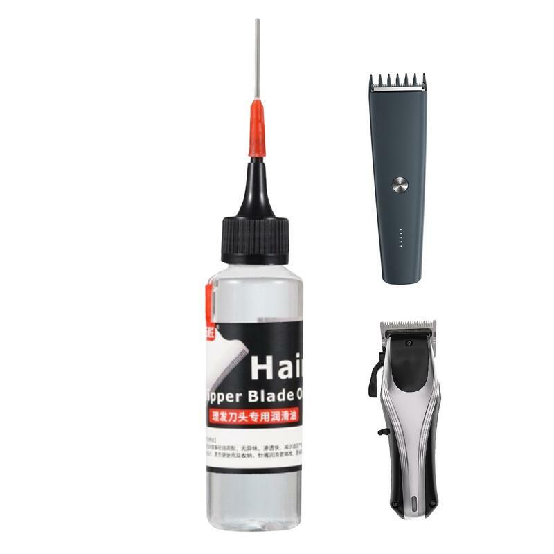 Hair Trimmer Oil Clippers Oil, óleo lubrificante, barbeador inodoro, reduz o atrito, óleo de barbeiro, prevenção de ferrugem, aparador de cabelo, 60ml
