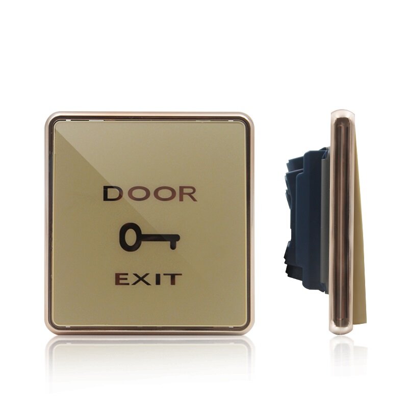 Botón de salida de 86x86MM para Control de acceso de puerta