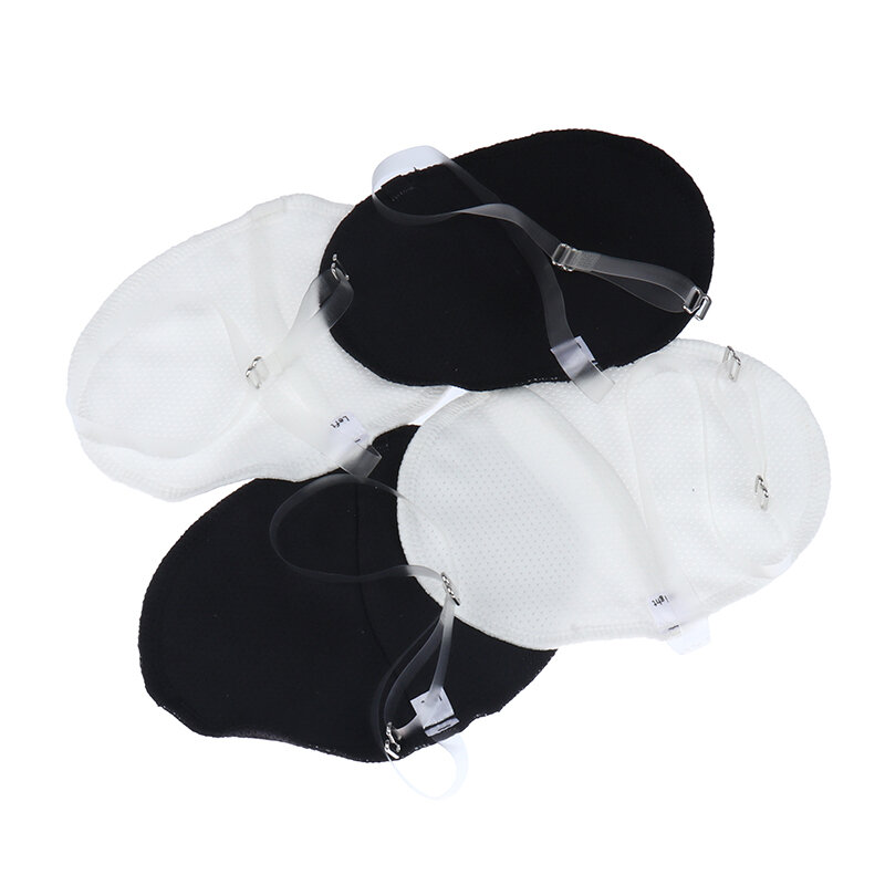 1 Pair Unisex Washable Underarm Sweat Pads Shield Armpit Absorbing Guards Dress Deodorant Pad with Elastic Shoulder Strap