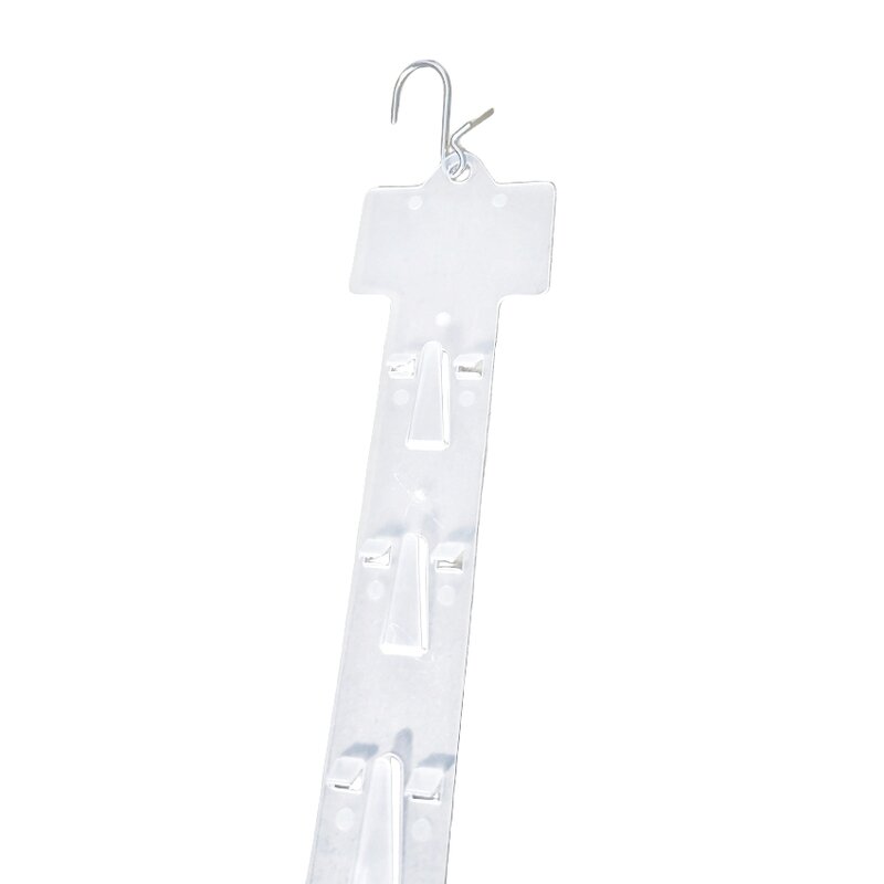L 62Cm Plastic Merchandise Display Clip Strips Pp Ophanghouder Producten Pakket In Supermarkt 440 Stuks