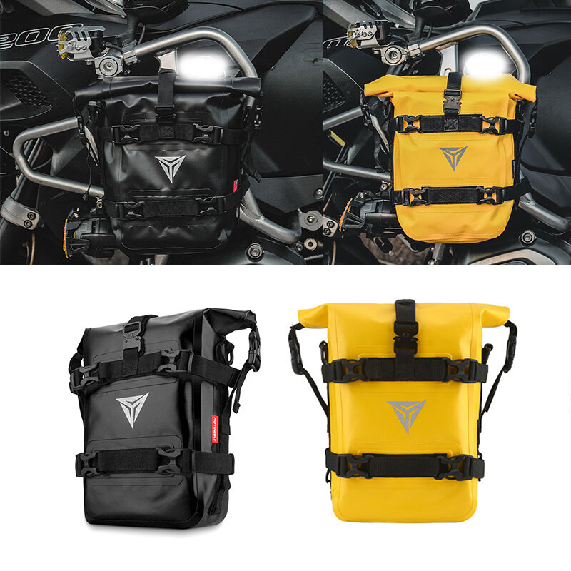 Uniwersalna rama motocykla paski awaryjne wodoodporna torba naprawa narzędzie umieszczenie torba dla BMW R1200GS R1250GS dla HONDA dla Suzuki