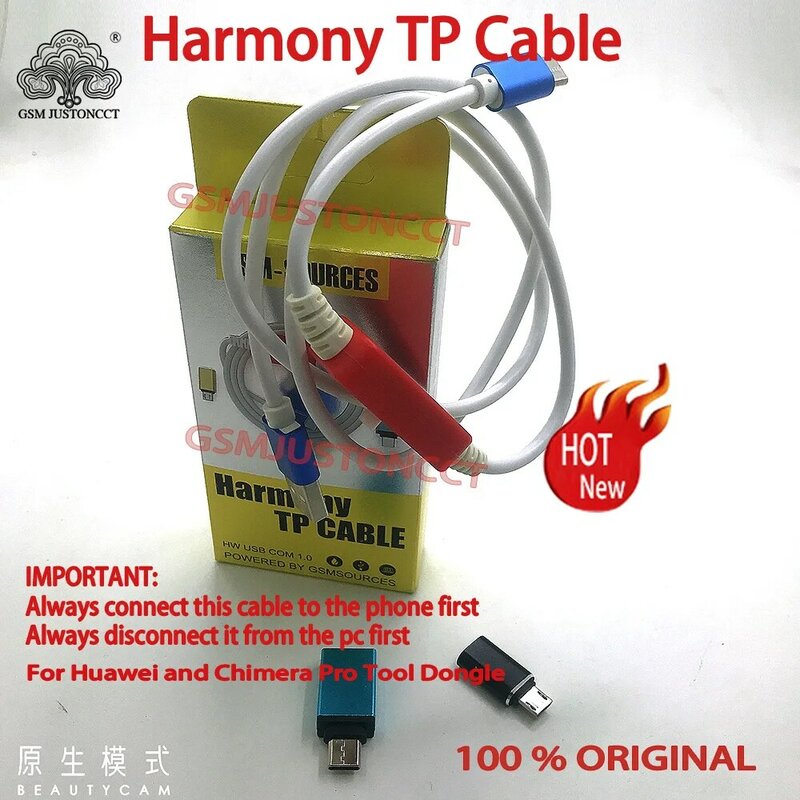 Cable Harmony Tp para Huawei y Chimera Pro Dongle, 2023 Original, nuevo