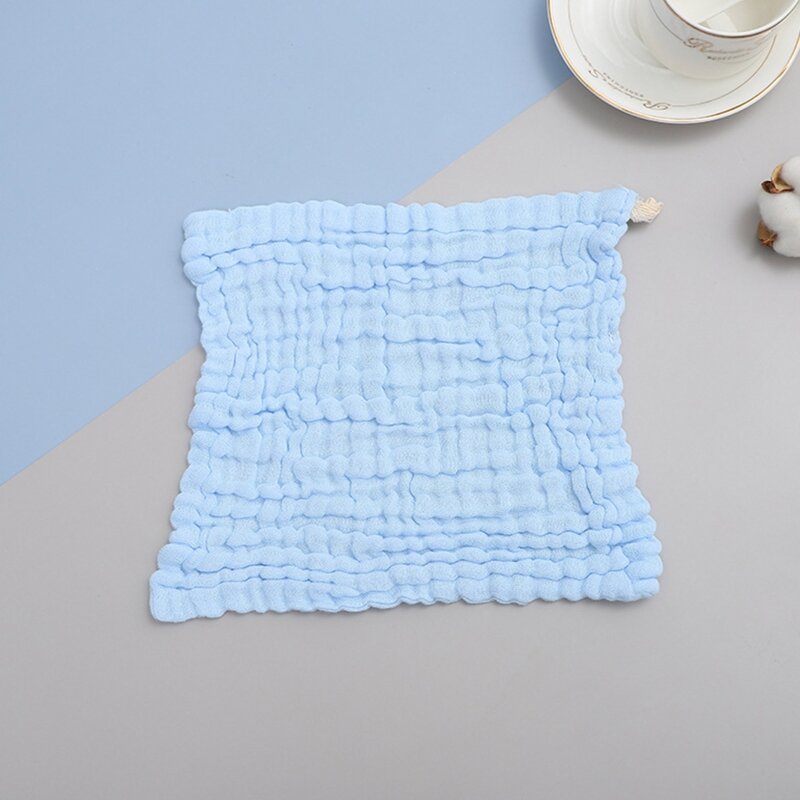 Baby Muslin Squares Organic Cotton Soft Skin-friendly Infant Face Towel for Baby