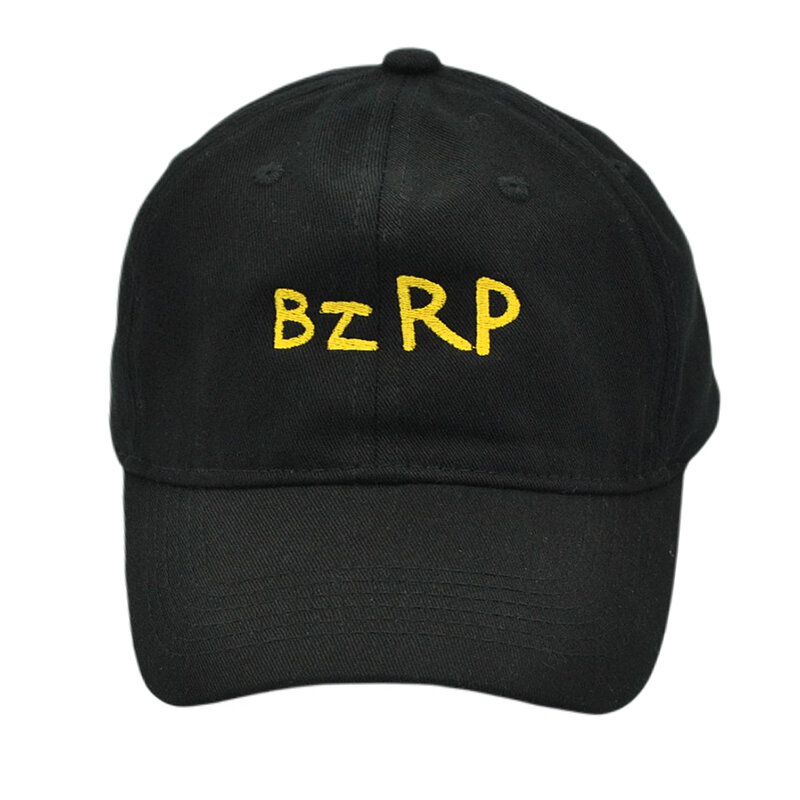 BIZARRAP czapka z haftem BZRP czapka z daszkiem raper czapka hip-hopowa bawełna czapki tirówki regulowane czapki
