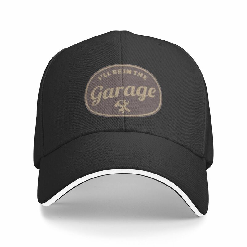 I will Be in The Garage | Funny Dad Joke Grandpa Woodwork Workshop manitas Auto Mechanic Manual hombres gorra de béisbol