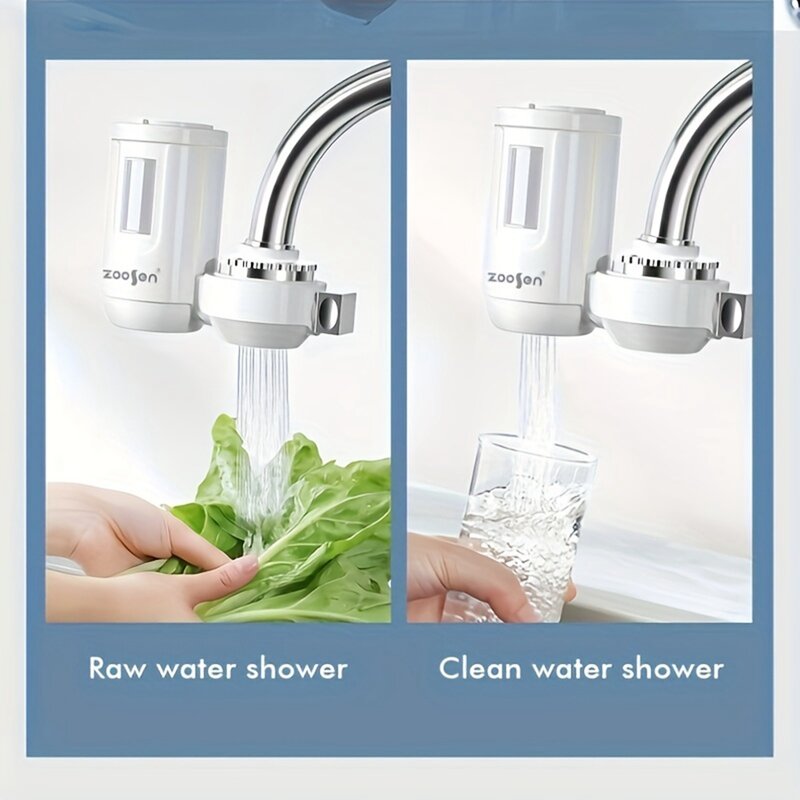 Бытовой фильтр для воды на кран, керамический картридж, фильтр для воды на кран, фильтр для воды, аксессуары для кухни и ванной комнаты