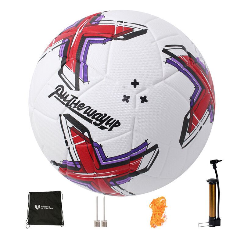 Newest Professional Size 4 Size 5 Football Premier PU Seamless Soccer Ball Goal Team Match Training Balls League futbol bola