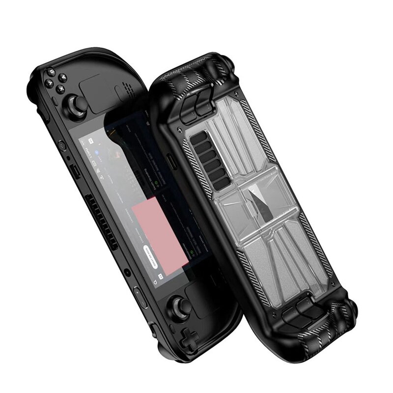 ELOS-Steam Deck Case com Kickstand, lâmina MUMBA, aperto TPU, capa protetora de choque, acessórios, lançamento 2022