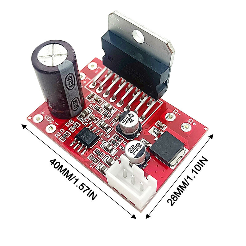 Módulo de chip de amplificador de áudio de alta potência, Pré-amplificador NE5532, CD7379, DC 9-15V, 39W + 39W, Original, Novo