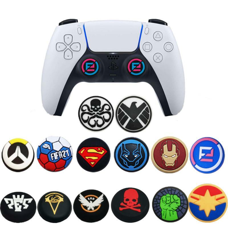 Rocker Cap for PS5 PS4 Xbox Controller Handle Rocker Silicone Protective Gamepad Thumb Sleeve Caps for Xbox Sony PlayStation 4 5