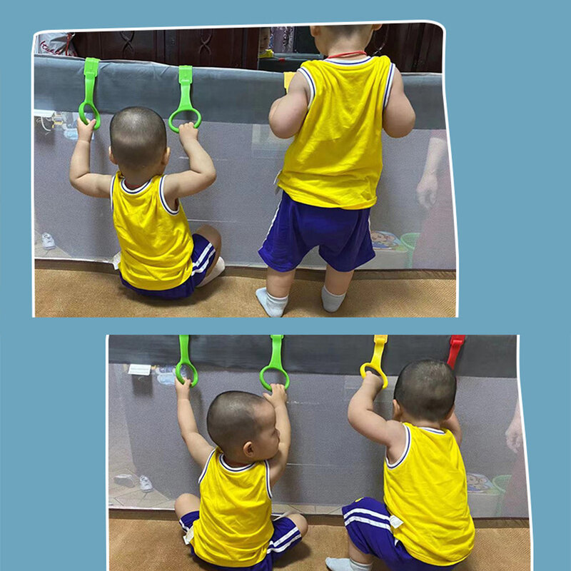 Baby Krippe Laufs tall Zugring hängende Ringe lernen, Anhänger Griffe Kunststoff Universal für Aktivität Fitness studio Training Zubehör zu stehen