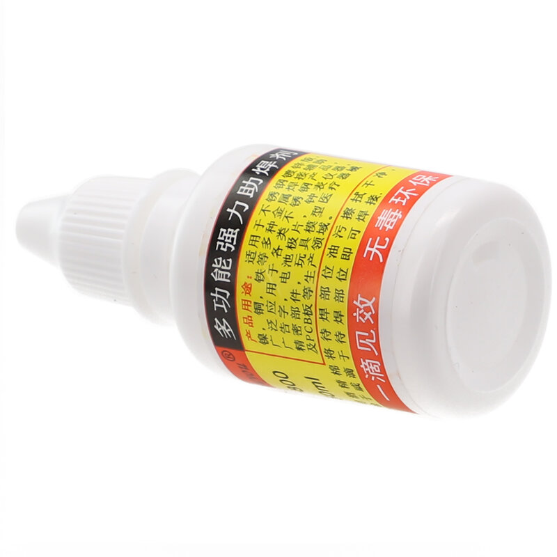 20ml 1pc 20ml Stainless Steel Flux Solder Stainless Steel Flux Soldering Paste Liquid Welding Solder Tool HWY-800