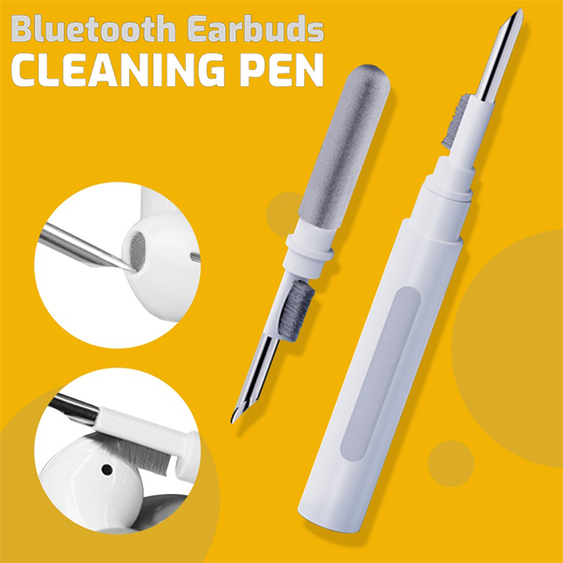 Bluetooth Earphone Cleaner Kit, Earbuds Case, caneta de limpeza, ferramenta de escova para Xiaomi, Huawei, Lenovo Headset, Airpods Pro 1, 2, 3