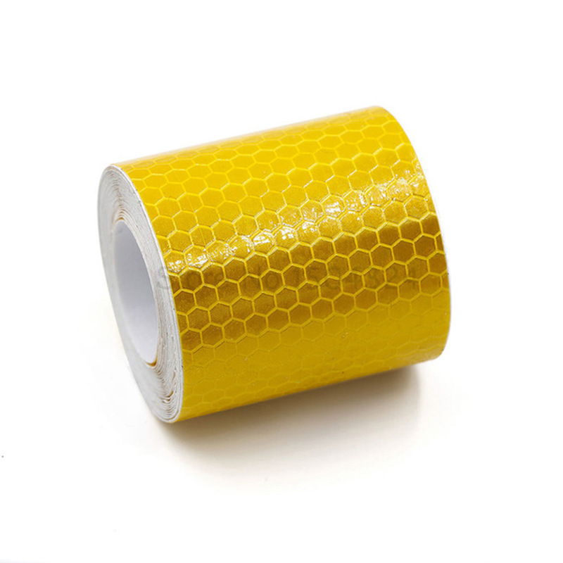 5cm*100cm Car Reflective Tape Safety Warning Car Decoration Sticker Reflector Protective Tape Strip Film Auto Motorcycle Sticker