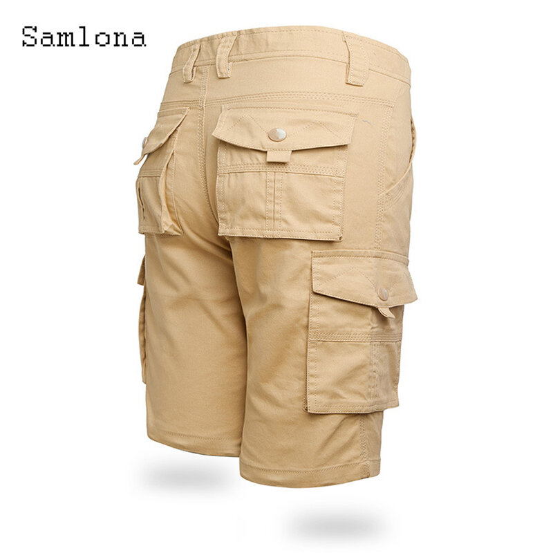 2023 Stylish simplicity Fashion Camouflage Shorts Men Lesiure Multi-Pocket Bottom Summer Casual All-match Simple Cargo Shorts