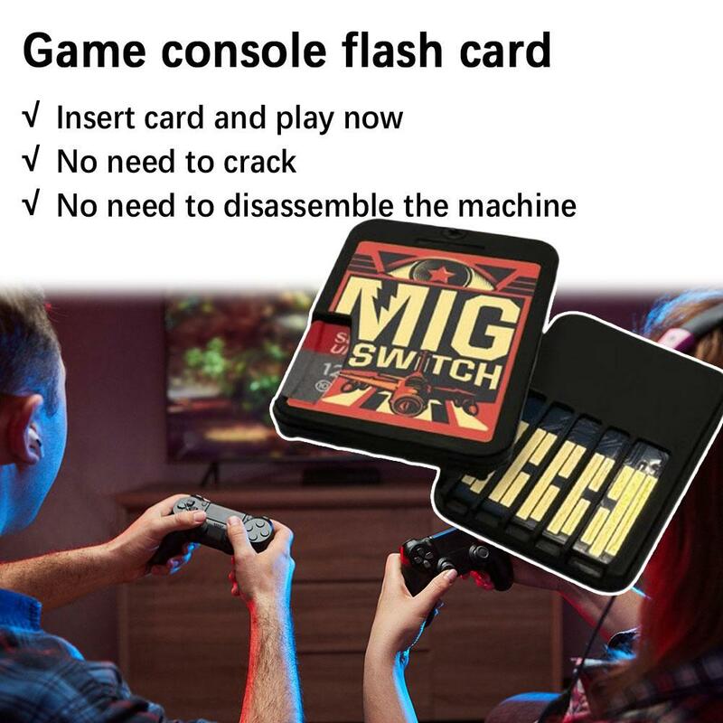 Neue 1pc schwarze Spiele konsole Flash-Karte für Schalter Brenn karte für Mig Mig Switch ns Backup-Kartenspiel Gadgets brennen Kartenleser