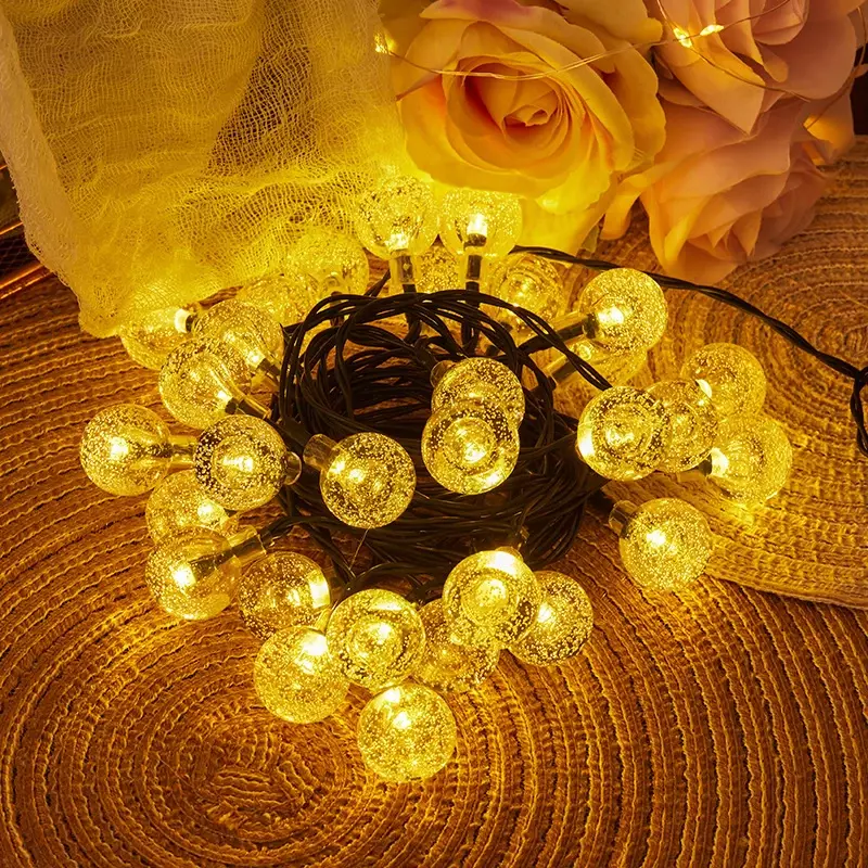 Solar String Lights LED Outdoor Waterproof 3/6/10M LED for Home Yard Garden Christmas Party Decoration Lighting String Lamps