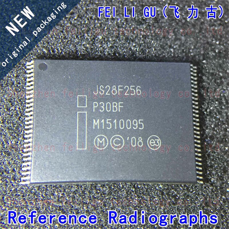 1PCS 100% New original JS28F256P30BFE JS28F256P30BF JS28F256 Package:TSOP56 NOR Flash 256Mbit Memory Chip