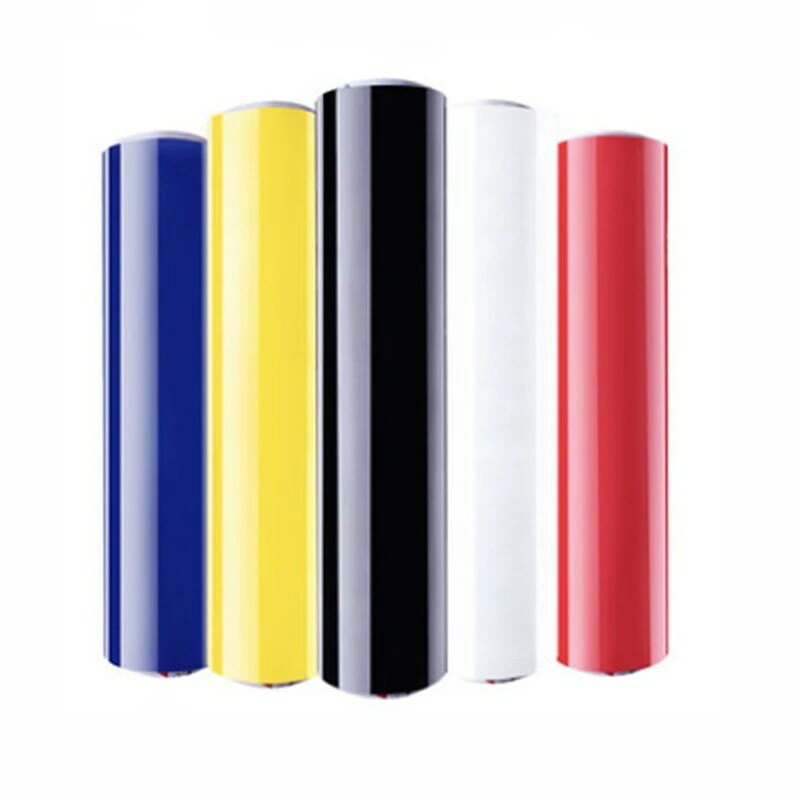 Pellicola estensibile in PE pellicola protettiva antipolvere a tenuta stagna benda per pellicola da imballaggio per la conservazione fresca 50cm trasparente giallo rosso nero blu