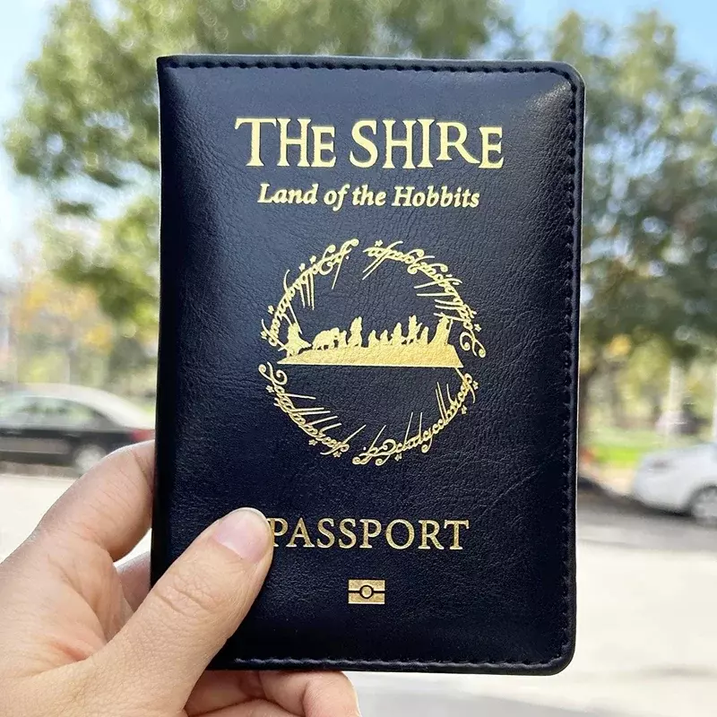 Shire of the Hobbit Pass Cover Reise zubehör Familien geschenke Königreich der Fee Hobbiton Pass Inhaber
