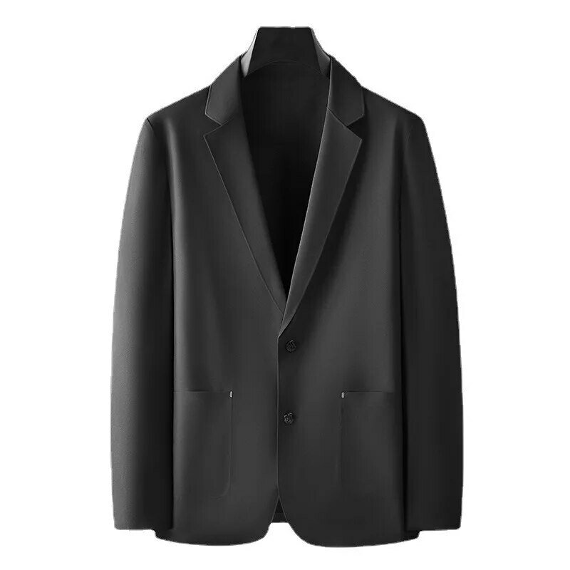 Costume noir décontracté pour homme, veste trempée R, version coréenne, petit costume, tendance de haute qualité, 2771