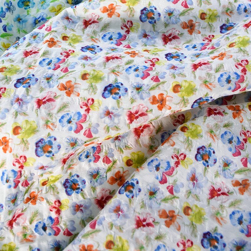 Tela Floral de algodón para niños, 80 piezas