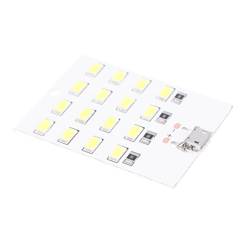 Mirco USB 5730 LED 조명 패널, USB 모바일 조명, 비상등, 야간 조명, 화이트 5730 Smd, 5V, 430ma ~ 470ma, DIY 책상 램프