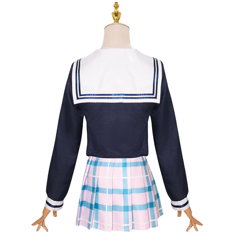 Mitsumine Yuika Sakuragi Mano Cosplay Costume Dress Jk Uniform Bracelet Skirt Suit Women Clothes Halloween Party Outfi