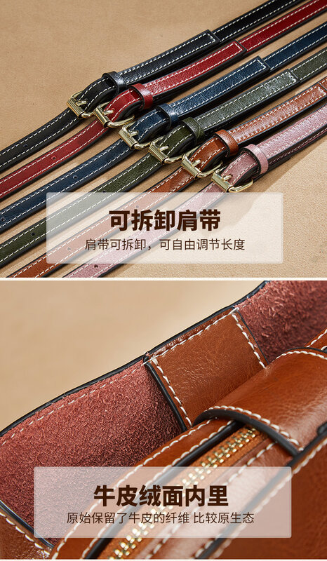 New Luxury Designer Women's Handbag Shoulder Bag Genuine Cowhide Leather Female Chain Bag 2023