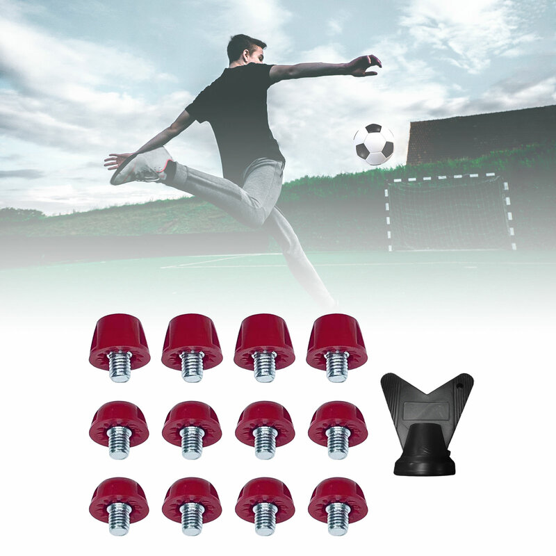 Botas de fútbol con tachuelas, zapatos de pista de 7mm y 10mm, con pinchos para competición, entrenamiento atlético, deportes de interior y exterior, 12 M5