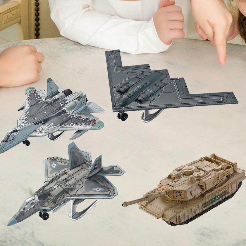 Kits miniatura para construção de aviões modelo caça-ataque, coleção DIY, modelo de avião para meninos e meninas, presentes adultos, 1: 72