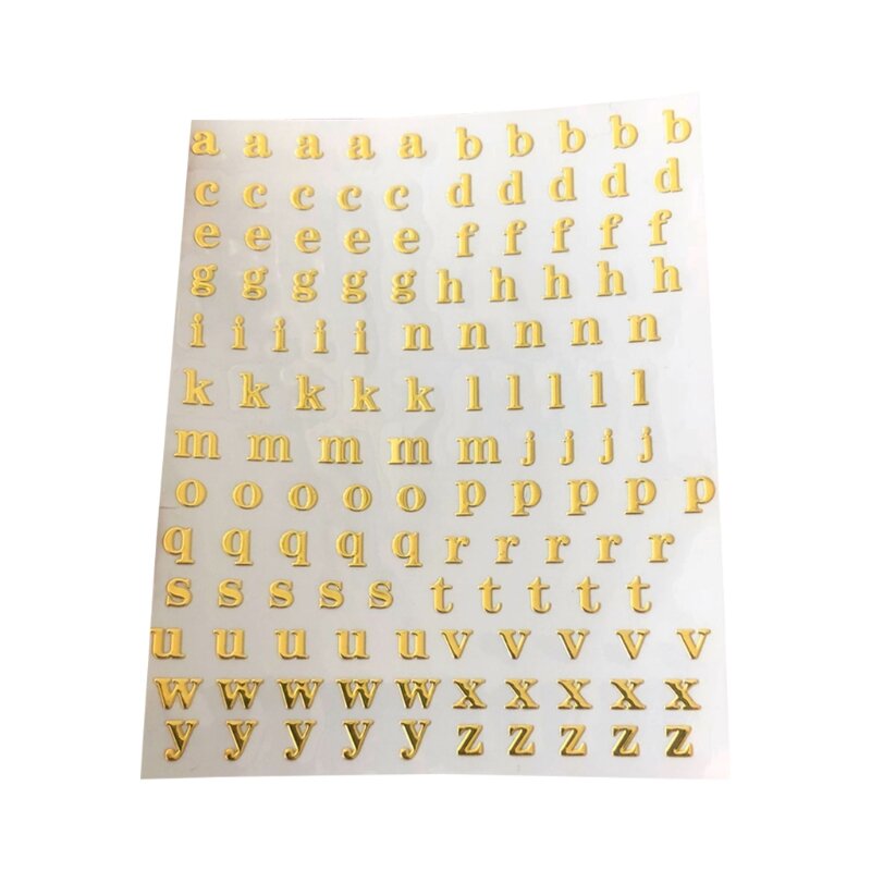 1 folha 4mm 9mm alfabeto número adesivo carta decorativa diy álbum mão livro diário scrapbook presente adesivos decoração