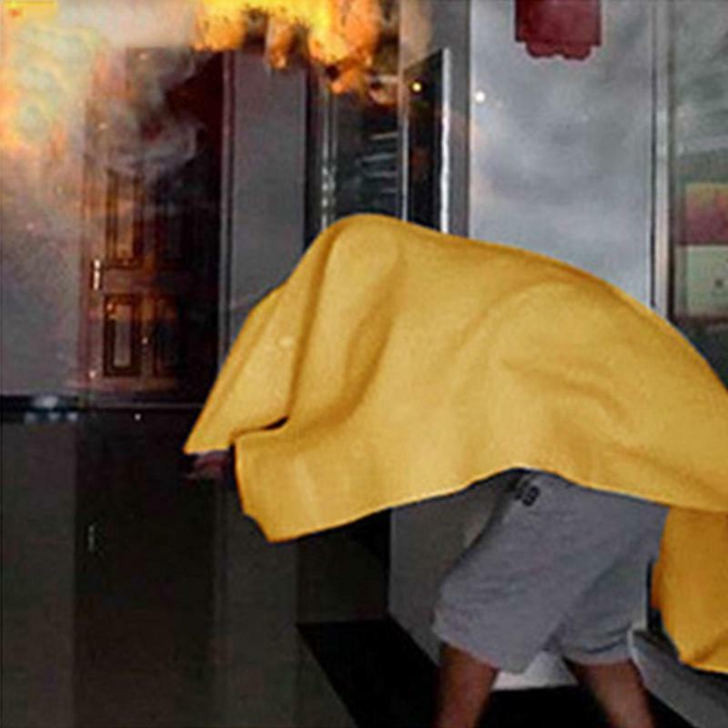 Brandblusdeken Vlamonderdrukking Brandoverlevingsdeken Beschermende Uitrusting Voor Koekenpan Brand Elektrische Brand Benzine