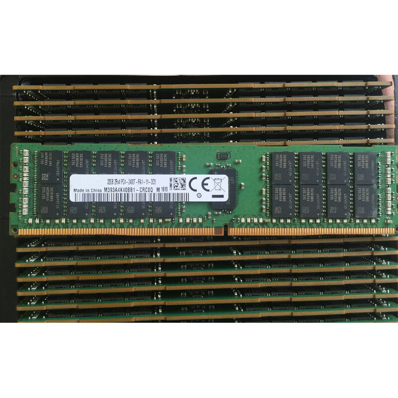 1 pièces 32G DDR4 PC4-2400T mémoire serveur RECC RH2288 V3 RH2288H V3 32 Go RAM de haute qualité