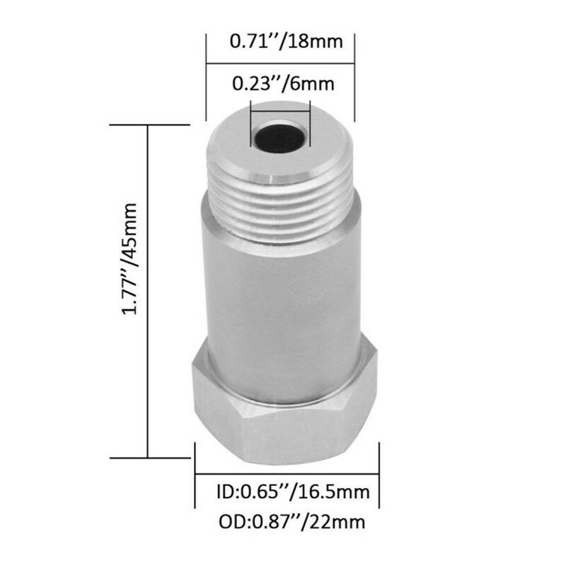 CEL Fix Sauerstoff Sensor Check Engine Licht Eliminator O2 Sensor Schutzhülle Stecker Adapter M18 x 1,5 Auto Zubehör P0420 p0430