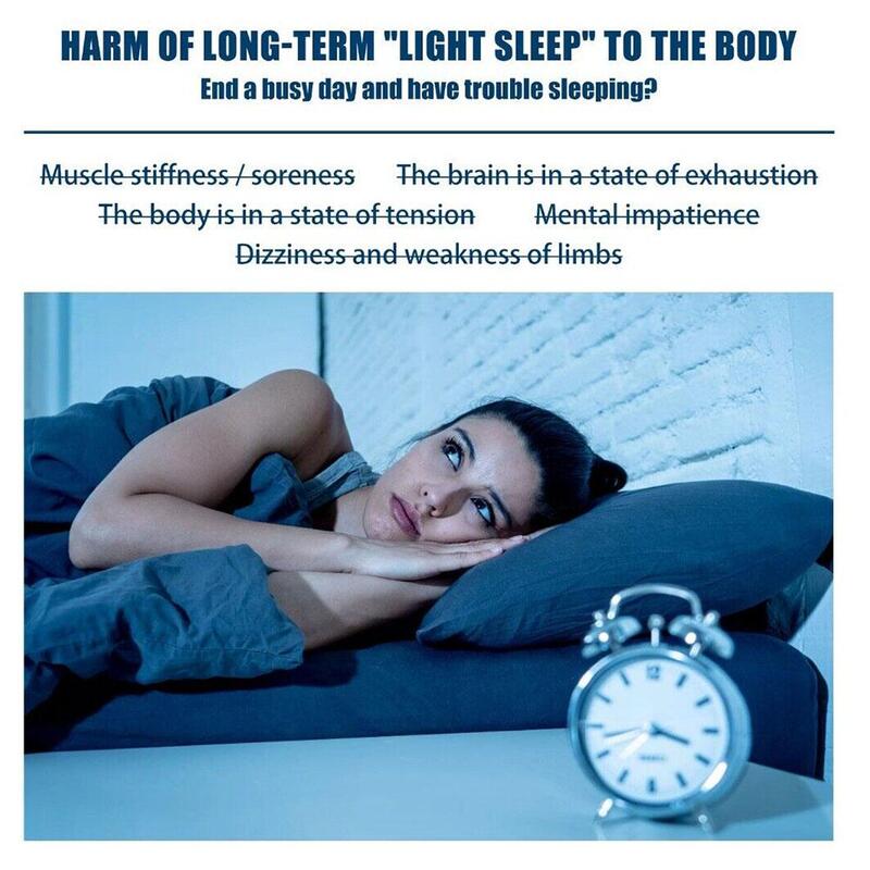 60ml Agarwood Deep Sleep Spray Improve Insomnia Essential Extract Help Oil Stress Sleep Natural Plant Body Relieve Care Spr U0J2