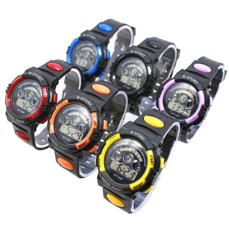 Kids Digital Watches Waterproof Children Boy LED Quartz Alarm Date Sports Wrist Watch Casual Boys Watches Child Gift 2023