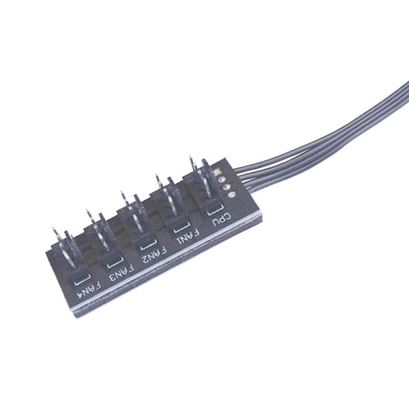 40 см, от 1 до 5, 4-контактный вентилятор Molex TX4 PWM, разветвитель центрального процессора, компьютерный охладитель, Удлинительный кабель, адаптер, контроллер
