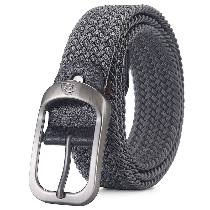 Fashion Youth Men Belt Quality Canvas Alloy Pin Buckle Men's Belt Outdoor Sport Casual Belt Versatile Jeans Belt Student Belt