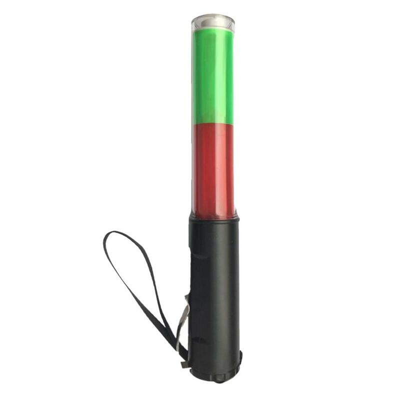 LED Flashlight Traffic Baton Modes Mini Fluorescent Sticks