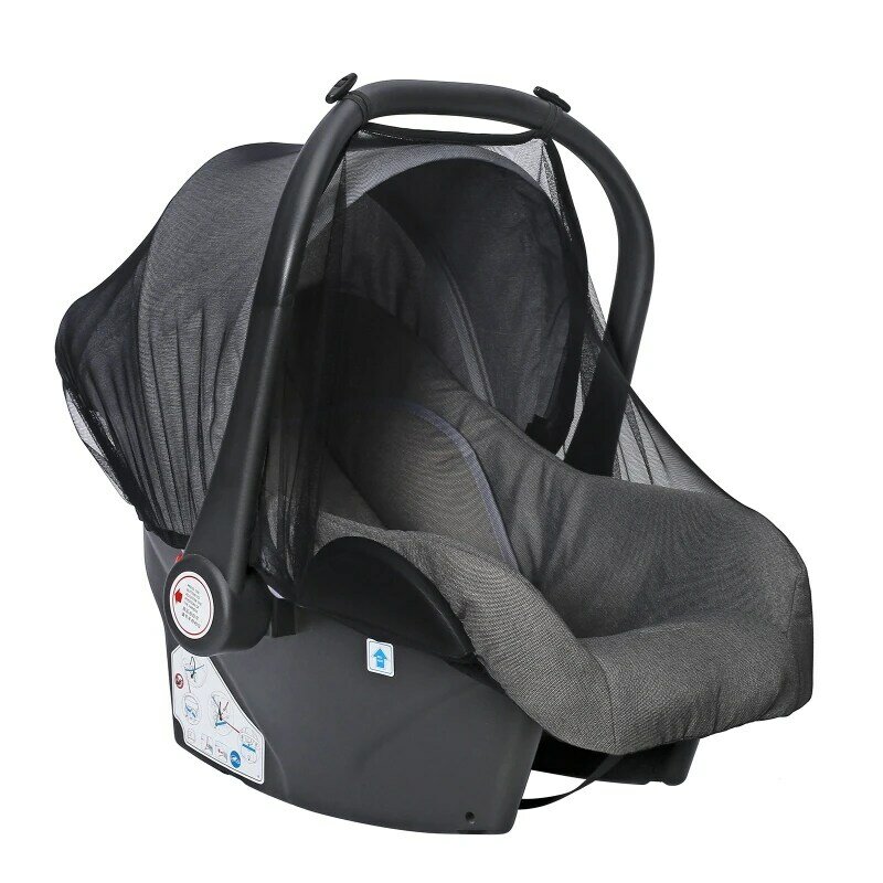 Bebê carrinho bebê mosquiteiro malha berço carrinho capa para criança ar livre viajar andando compras carrinho