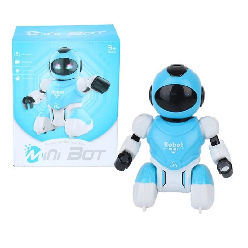 Juguetes eléctricos inteligentes para niños, Mini Robot interactivo multifuncional, voz, sabiduría, regalos de cumpleaños para niños