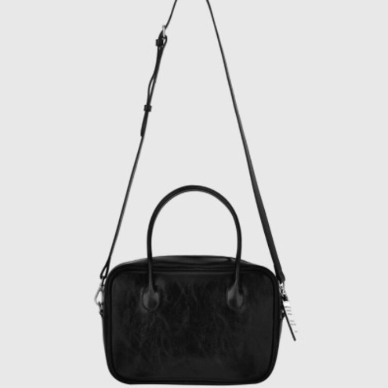 2 Size Handbags High Quality JENNIEE The Same Style Women Small Square Leather Shoulder Bag Jennie Satchel Handbag Commuter Bag