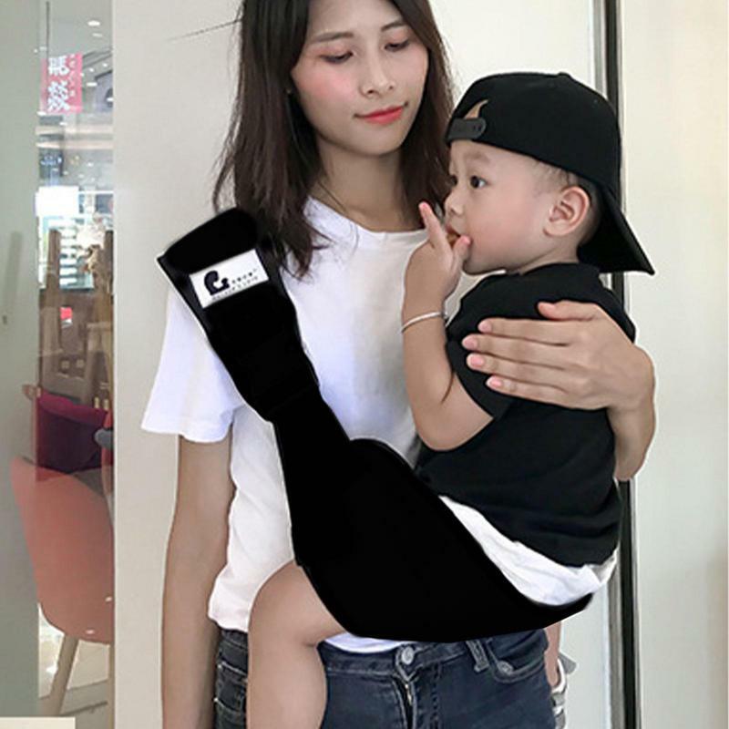Respirável portador de bebê estilingue recém-nascido único ombro multifuncional crianças portador de cinto de portador de bebê labor-saving para pare