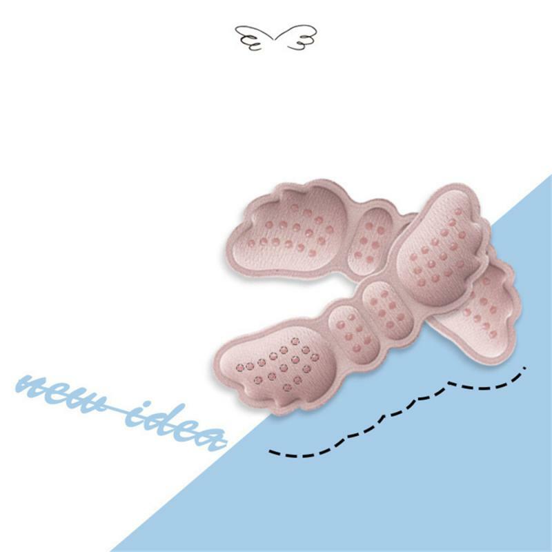 Anti Slip Foot Care Insert Adjustable Heel Protector Adhesive For Women Anti-wear Heel Stickers Invisible Non-slip Heels Pads