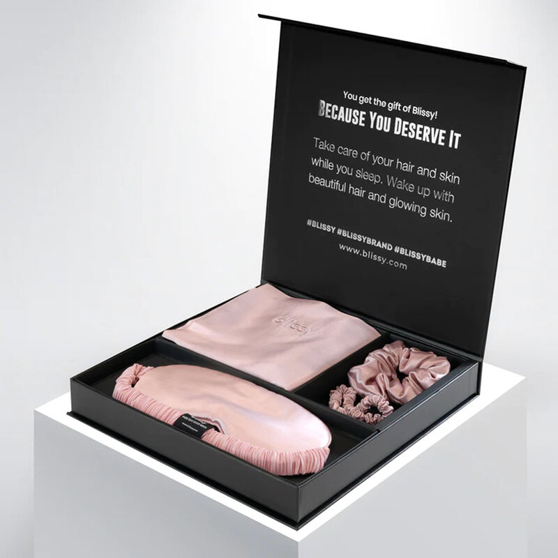 Nuovo Design per la cura della pelle e il trucco set regalo imballaggio scatola di carta di cartone logo personalizzato