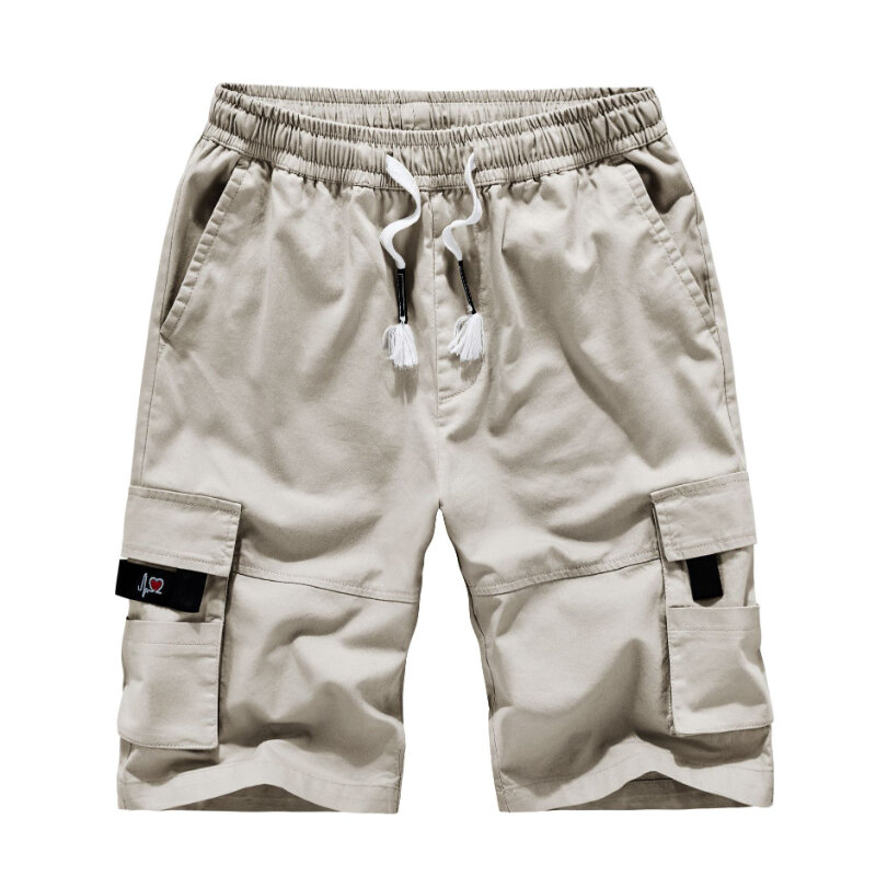 Шорты-карго мужские тактические, летние штаны в стиле милитари спецназ, с пятью точками, уличные носимые повседневные с несколькими карманами