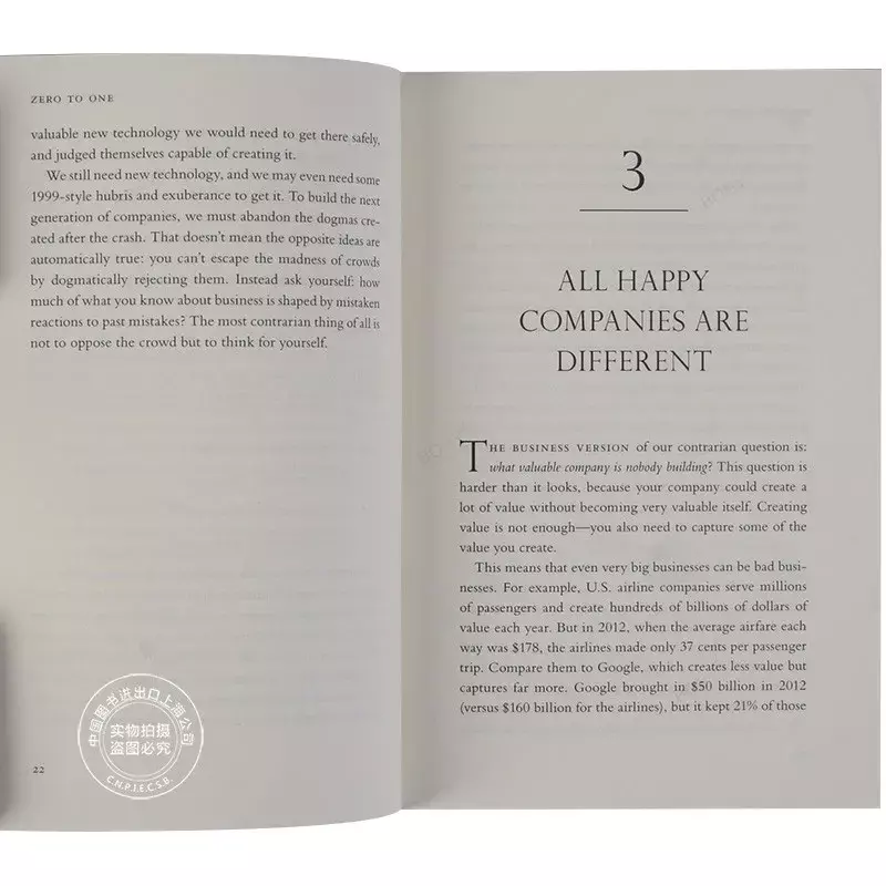 Zero To One di Peter Thiel con Blake Masters Notes on Startups come costruire il futuro incoraggia i libri Livros