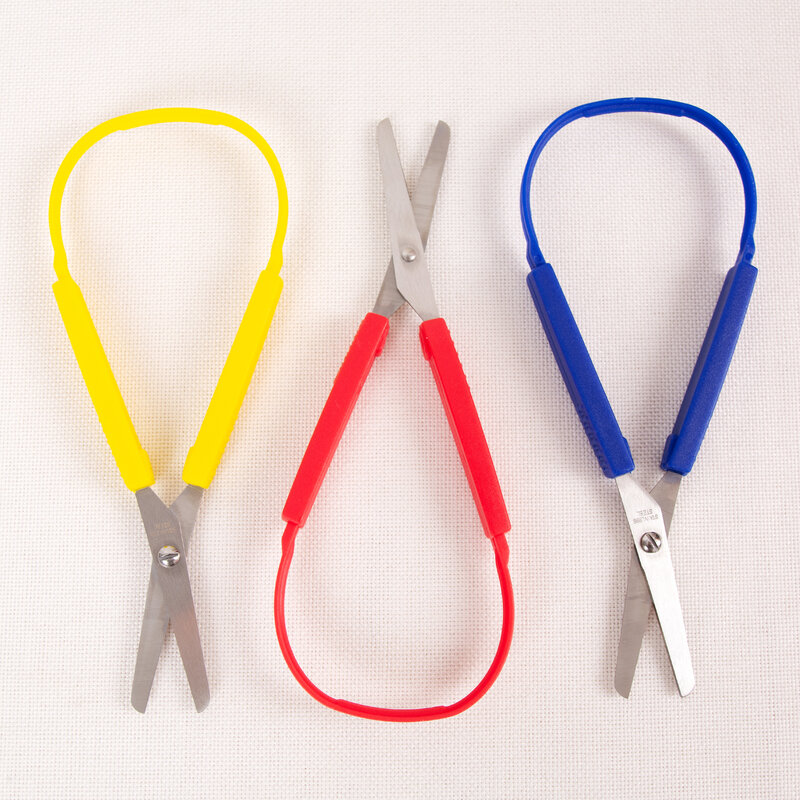 Kolorowe nożyczki ze stali nierdzewnej, kolorowe nożyczki ze stali nierdzewnej, do wycinania ręcznego, bezpieczne nożyczki, materiały biurowe, zrób to sam
